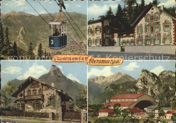 Oberammergau Bergbahn zum Laber Hänsl und Gretl- Hei