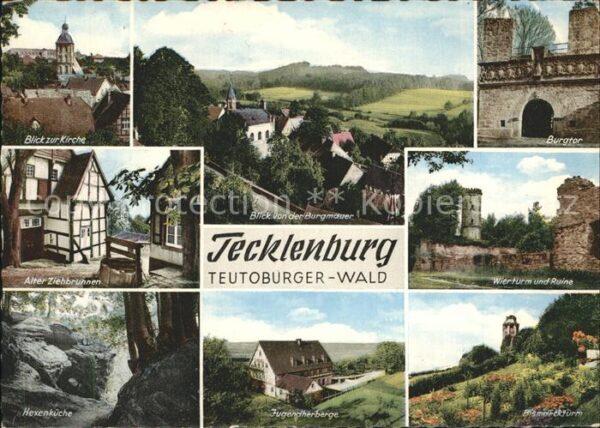Tecklenburg Wierturm Ruine Burgtor Hexenküche