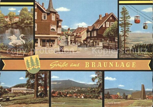 Braunlage Seilbahn Katholische Kirche Kurhaus