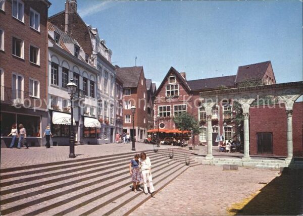 Aachen Fussgängerbereich am Hof