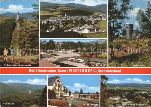 Winterberg Hochsauerland Astenturm Kurpark Nuhnetal