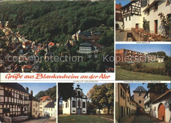 Blankenheim Ahr Kapelle Hülchrath Ahr Quelle Kriegsblin
