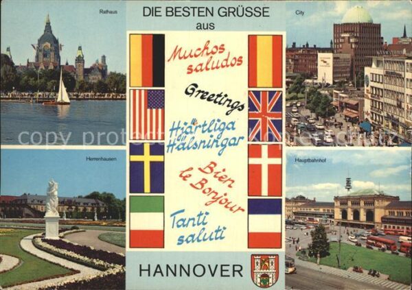Hannover Rathaus Herrenhausen Hauptbahnhof City