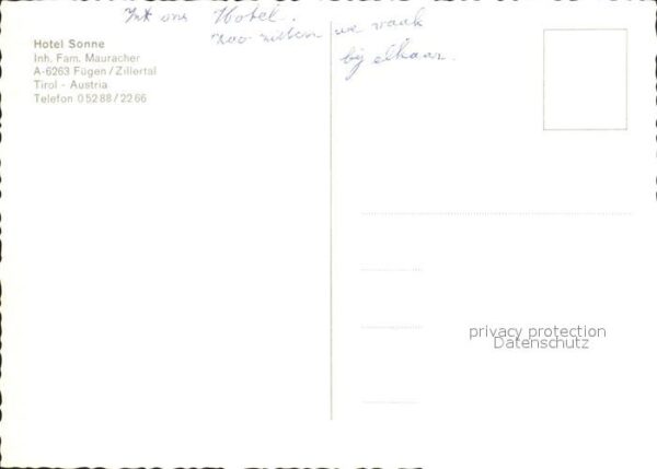 Fuegen Hotel Sonne – Bild 2