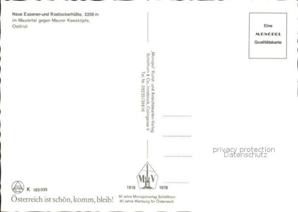 Rostockerhuette Maurer Keesköpfe – Bild 2