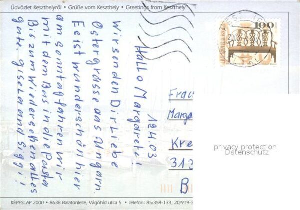 Keszthely Karte – Bild 2