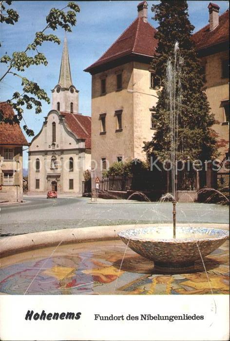 Hohenems Schlossplatz