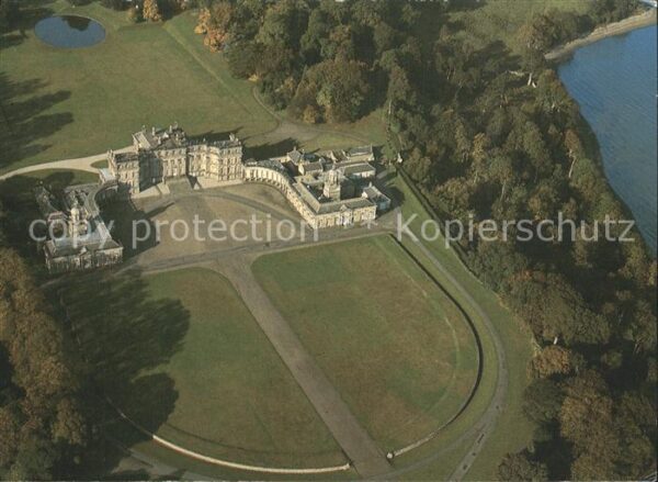Edinburgh Scotland Hopetoun House Fliegeraufnahme