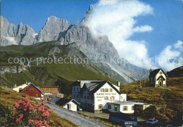 Dolomiti Rolle Pass Kleine Kirche