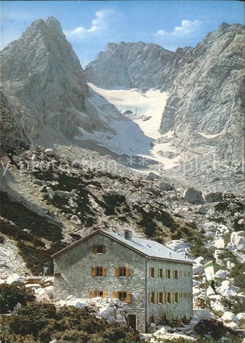Blaueishuette Berchtesgaden Blaueisspitze Hochkalter Blaueisgletsch