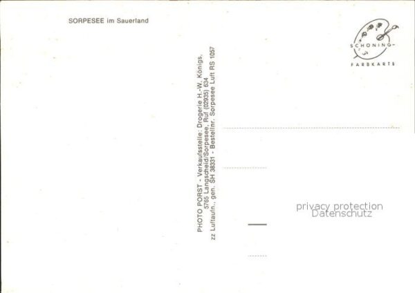 Sorpesee Sauerland Fliegeraufnahme – Bild 2