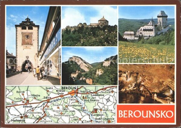 Beroun Hrad Tocnik Plzenska brana