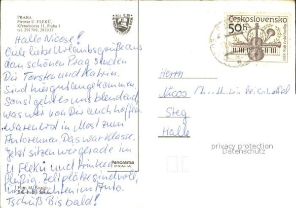 Praha Prahy Prague Pivovar u Flekü – Bild 2