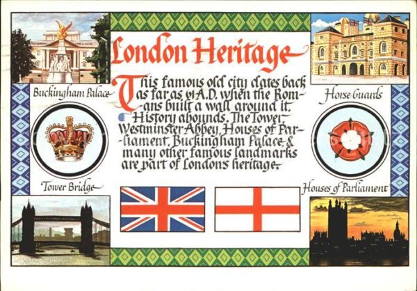 London Buckigham Palace Horse Guards Tower Bri