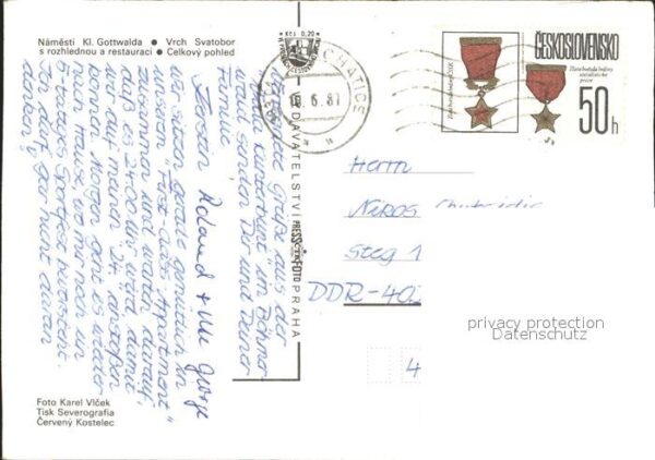 Susice Celkovy pohled Gottwalda – Bild 2