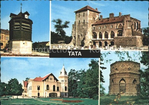 Tata Tovaros Burg Turm