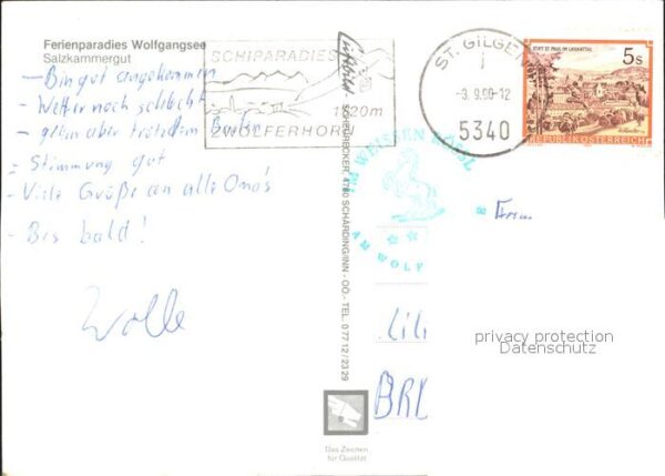 Wolfgangsee Fliegeraufnahme – Bild 2