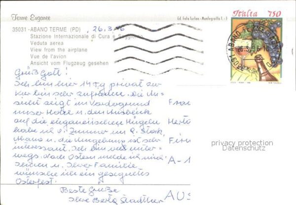 Abano Terme Fliegeraufnahme – Bild 2