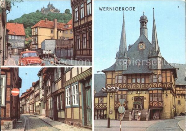 Wernigerode Harz Feudalmuseum Schloss Rathaus Kochstrass