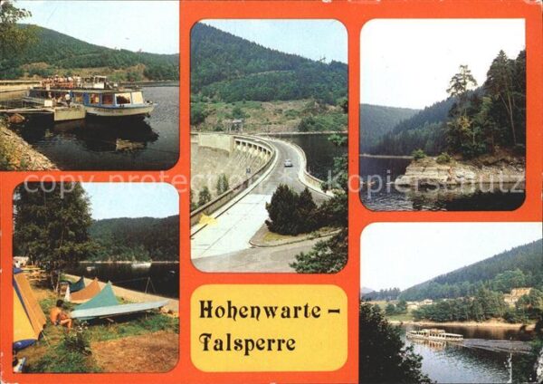 Hohenwarte Talsperre Campingplatz Schiffsanlegeste