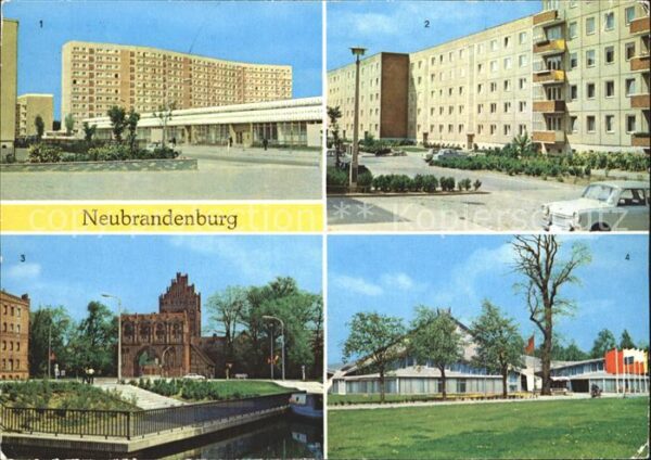 Neubrandenburg Juri Gagarin Ring Keplerstrasse Stadtha