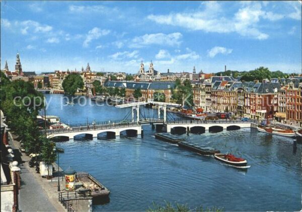 Amsterdam Niederlande Magere Brücke Amstel