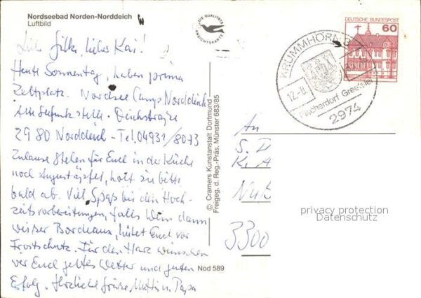 Norden Norddeich Ostfriesland Fliegeraufnahme – Bild 2