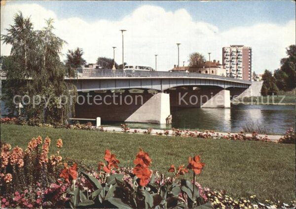 Ingolstadt Donau Donaubrücke