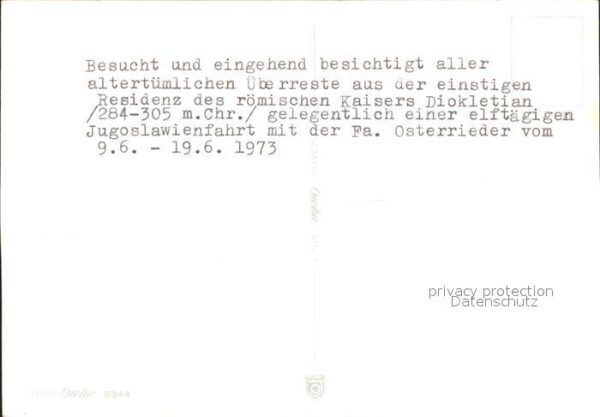 Split Spalato Stadtansicht – Bild 2