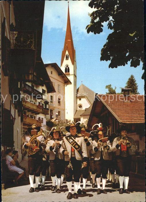 Hippach Dorfstrasse Bläserkapelle