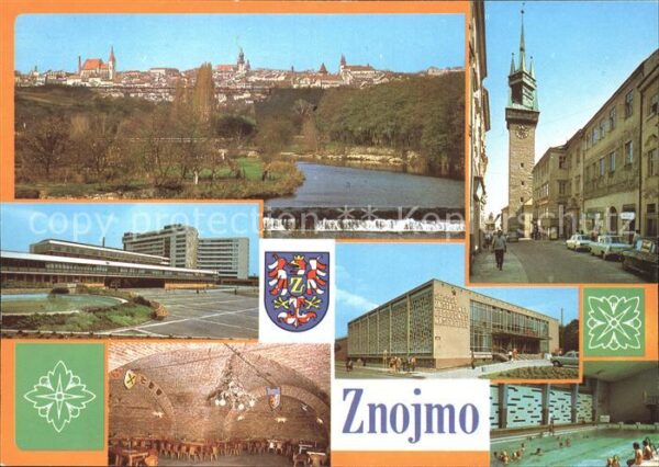 Znojmo Celkovy pohled Interier lazni