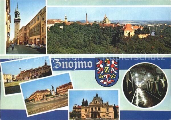 Znojmo Cekovy pohled  Namesti Vitezstvi
