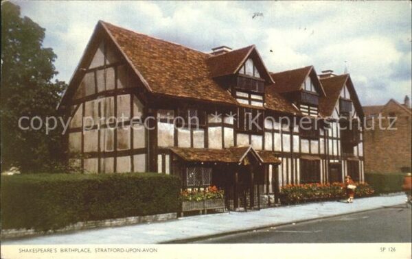 Stratford-Upon-Avon Shakespeares Birthplace