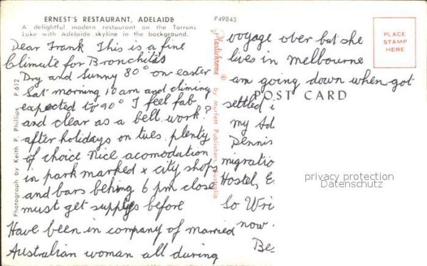Adelaide Ernests Restaurant – Bild 2