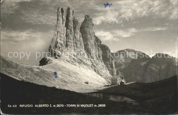 Italien Italia Italy Rifugio Alberto Torri di Vajolet