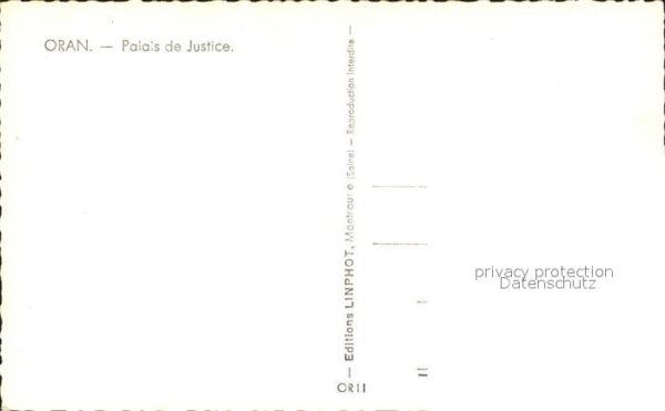 Oran Algerie Palais de Justice – Bild 2