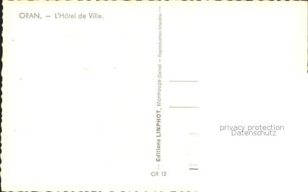 Oran Algerie Hotel de Ville – Bild 2