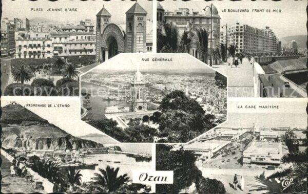 Oran Algerie Hafen Place Jeanne D`Arc
