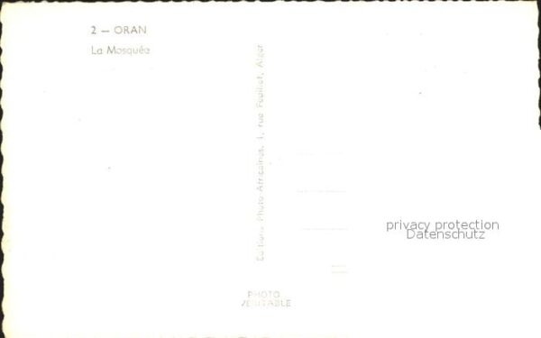 Oran Algerie La Mosquee – Bild 2