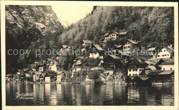 Hallstatt Austria Häuser am See