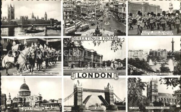 London Buckingham-Palace Musikgarde Houses of