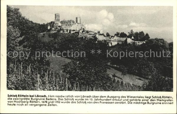Loerrach Schloß Rötteln