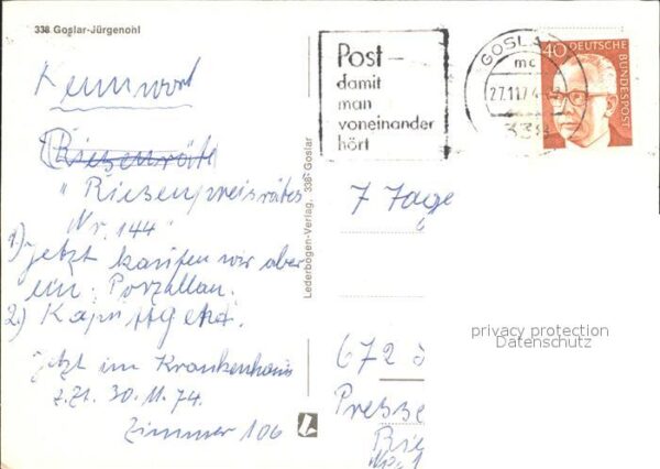Goslar Jürgenohl Robert-Koch-Strasse Danziger- – Bild 2