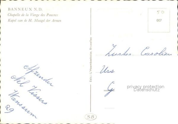 Banneux Chapelle del la Vierge des Pouvres – Bild 2