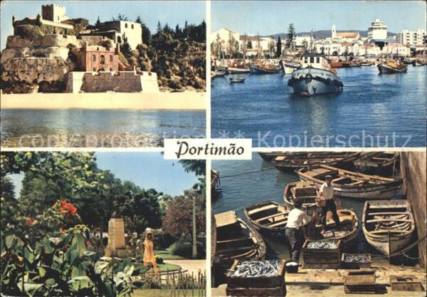 Portimao Hafen Parkanlage Burg
