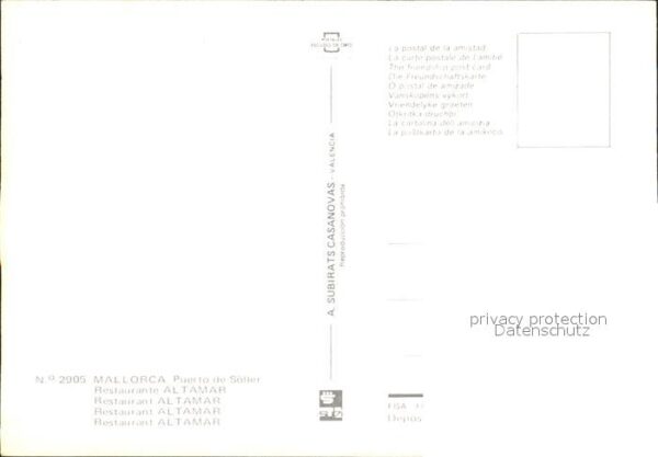 Mallorca Restaurant Altamar – Bild 2