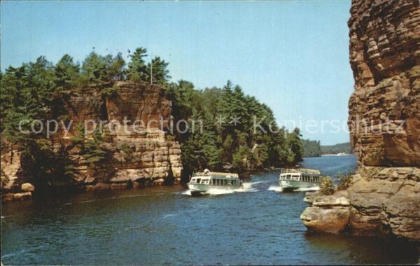 Wisconsin Dells Jaws of the Dells Aussichtsboote Upper