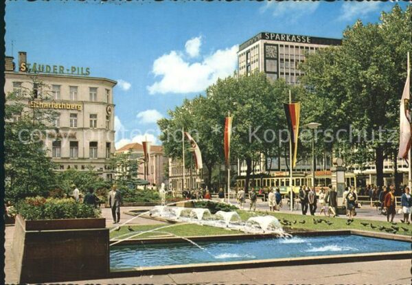 Duisburg Ruhr Wasserspiele Königstrasse