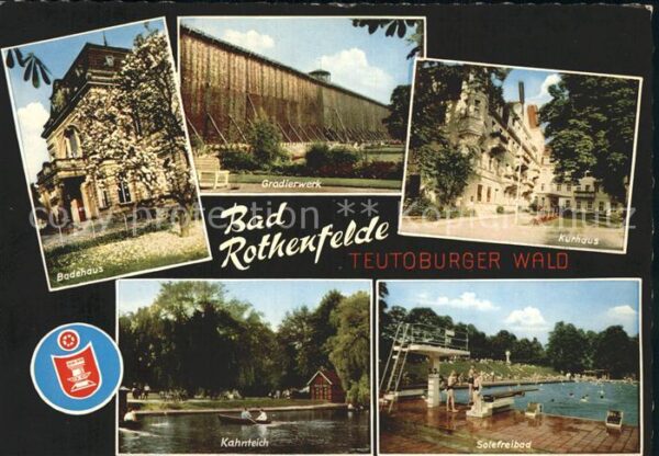 Bad Rothenfelde Teutoburger Wald Badehaus Kurhaus Gradi