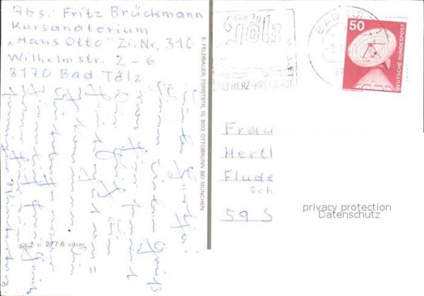 Bad Toelz mit Isarwinkel Brücke mit Marienstift W – Bild 2